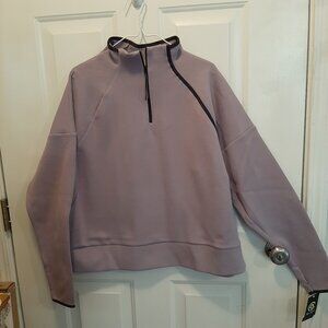 CRAZY $8's Clearance Sale!! Champion Training Jacket; XXL; Smoked Lilac; 1/4 zip